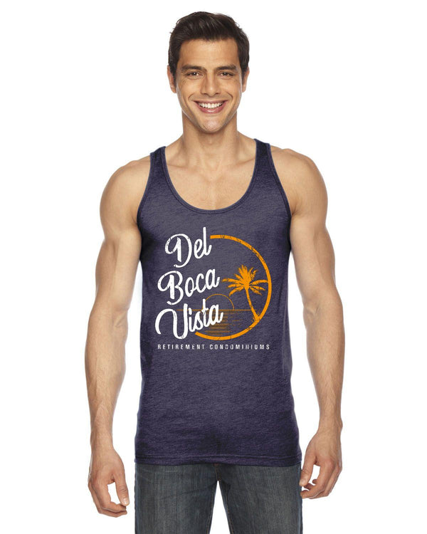 DEL BOCA VISTA American Apparel Unisex Poly-Cotton Tank | BB408W - Kitchener Screen Printing