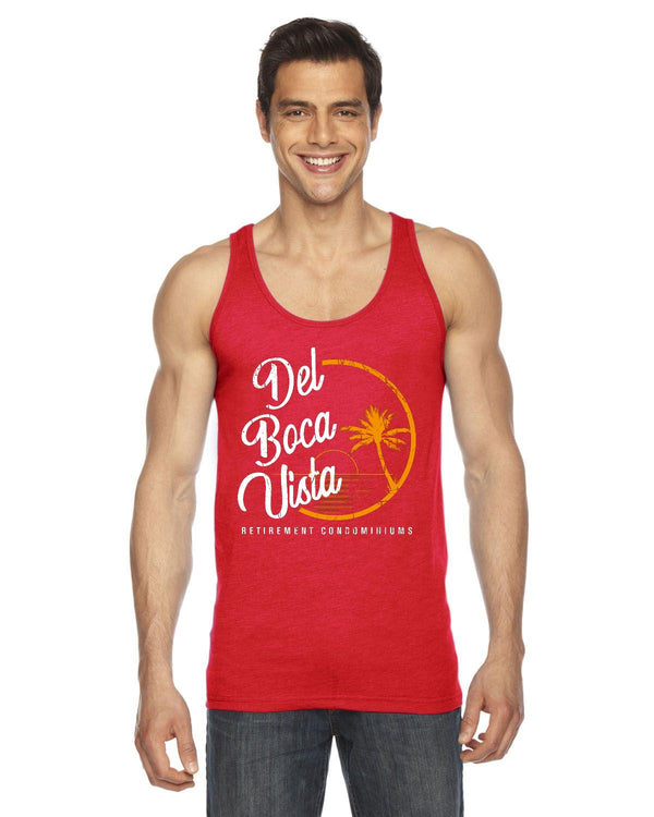 DEL BOCA VISTA American Apparel Unisex Poly-Cotton Tank | BB408W - Kitchener Screen Printing