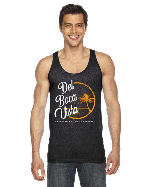 DEL BOCA VISTA American Apparel Unisex Poly-Cotton Tank | BB408W - Kitchener Screen Printing
