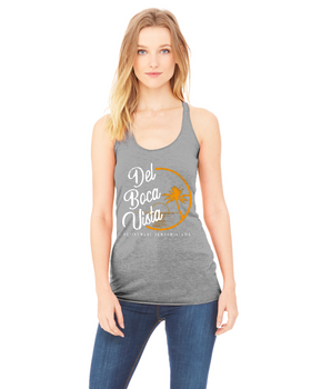 DEL BOCA VISTA Bella + Canvas Ladies' Triblend Racerback Tank | 8430
