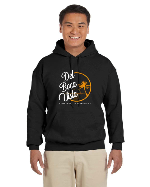 DEL BOCA VISTA Gildan Adult Heavy Blend 13.3 oz./lin. yd., 50/50 Hood | G185 - Kitchener Screen Printing