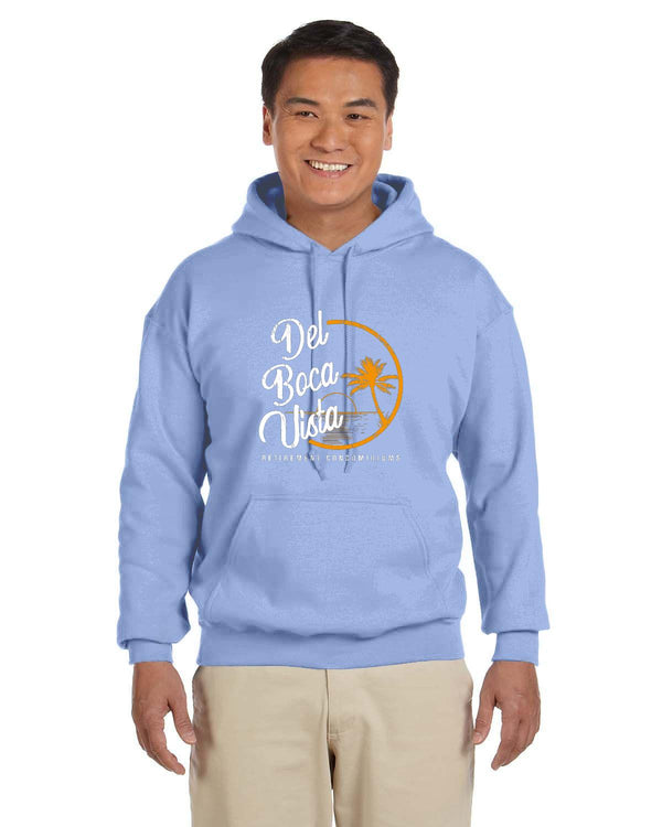 DEL BOCA VISTA Gildan Adult Heavy Blend 13.3 oz./lin. yd., 50/50 Hood | G185 - Kitchener Screen Printing