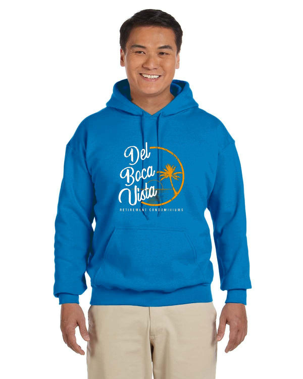 DEL BOCA VISTA Gildan Adult Heavy Blend 13.3 oz./lin. yd., 50/50 Hood | G185 - Kitchener Screen Printing