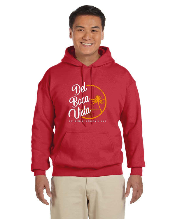 DEL BOCA VISTA Gildan Adult Heavy Blend 13.3 oz./lin. yd., 50/50 Hood | G185 - Kitchener Screen Printing