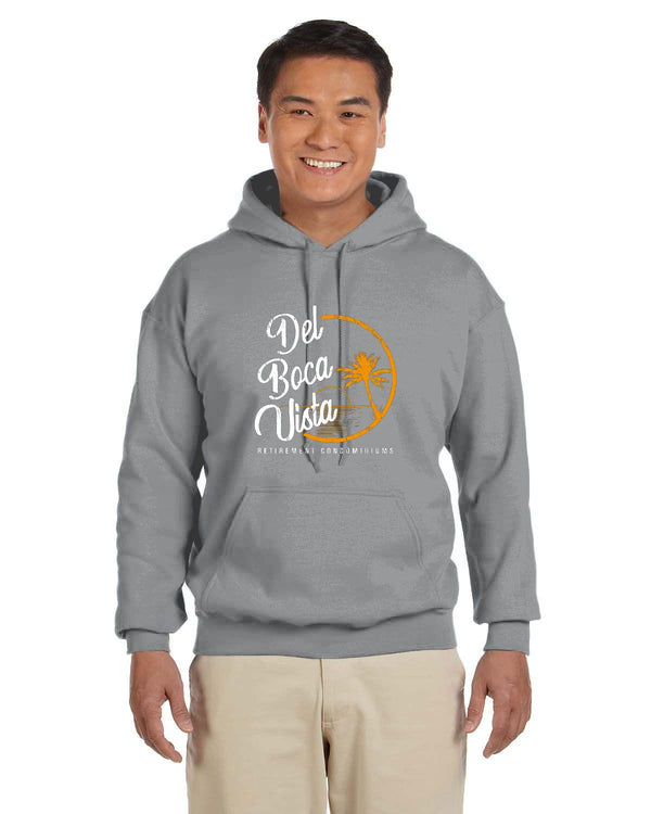 DEL BOCA VISTA Gildan Adult Heavy Blend 13.3 oz./lin. yd., 50/50 Hood | G185 - Kitchener Screen Printing