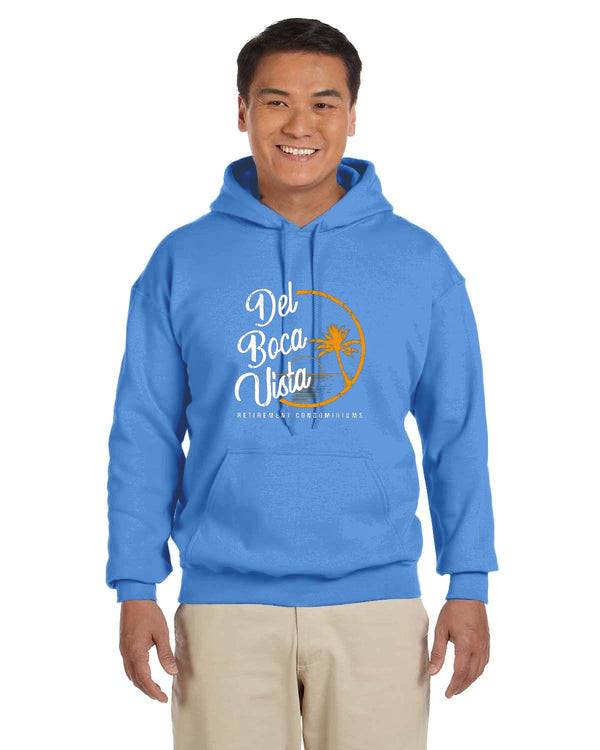 DEL BOCA VISTA Gildan Adult Heavy Blend 13.3 oz./lin. yd., 50/50 Hood | G185 - Kitchener Screen Printing