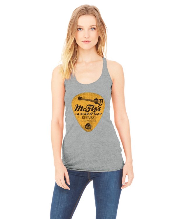 McFly's Guitar & AMP | Bella + Canvas Ladies' Triblend Racerback Tank | 8430 - Kitchener Screen Printing
