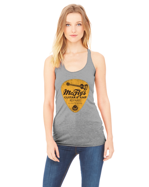 McFly's Guitar & AMP | Bella + Canvas Ladies' Triblend Racerback Tank | 8430 - Kitchener Screen Printing