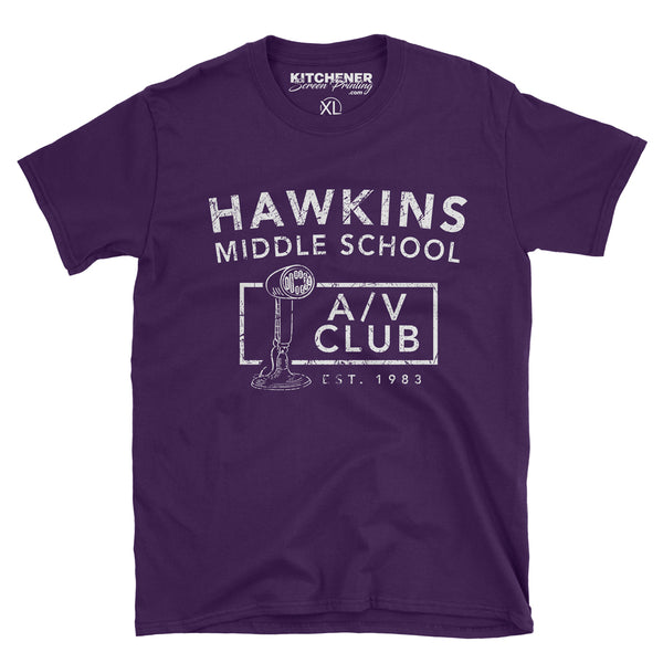 Hawkins A/V Club - Kitchener Screen Printing